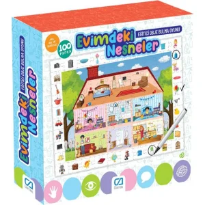 Games Evimdeki Nesneler, 100 Parça, 48x68 cm