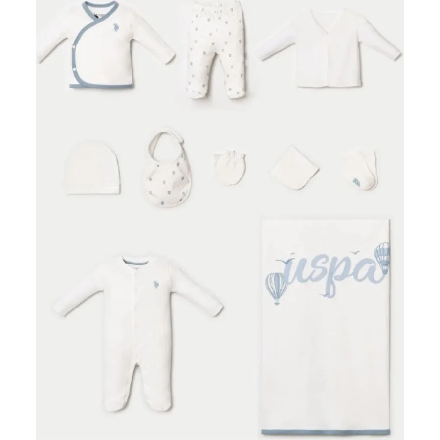 U.S. Polo Hastane Çıkışı, 10 Parça, Beyaz