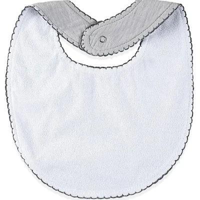 BabyJem Bürümcük Müslin Önlük, Gri