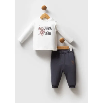 U.S. Polo Assn Takım, 3'lü, Füme