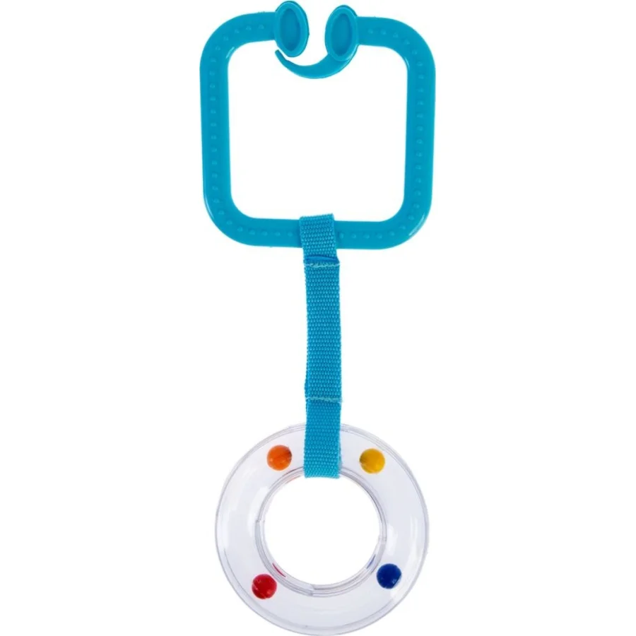 BabyJem Çıngıraklı Puset Halkası, Mavi