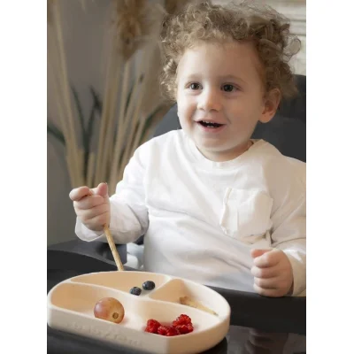 BabyJem Silikon Tabak, Ekru