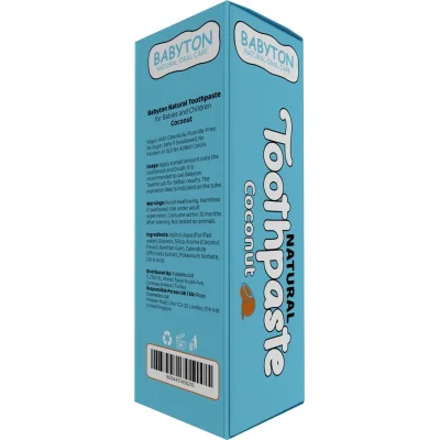 Babyton Organik Doğal Hindistan Cevizi Aromalı Diş Macunu 50 Gr