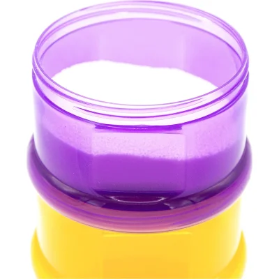 BabyJem Katlı Toz Mama Kabı, Karışık Renkli