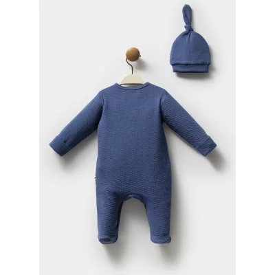 Moi Noi Şapkalı Tulum, Lacivert