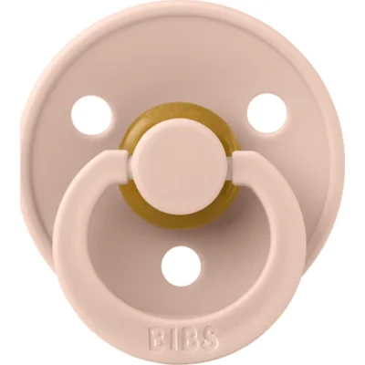 Bibs Colour Kauçuk Emzik, 6-18 Ay, Blush