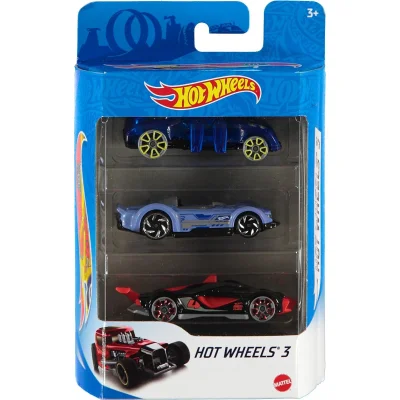 Hot Wheels Araba Seti, 3'lü