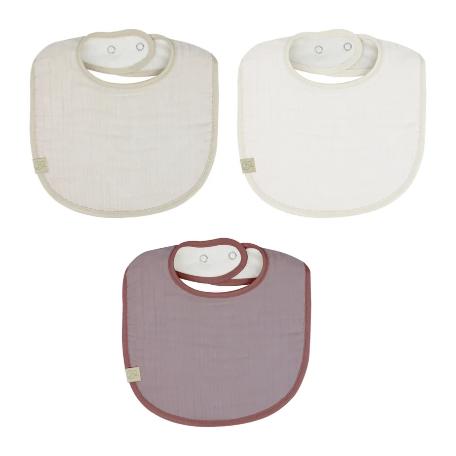 Bistyle Müslin Önlük, 3'lü, Taş, Ekru, Antrasit