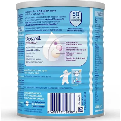 Aptamil Prosyneo 2 Devam Sütü, 400 g