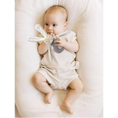 BabyJem Tutmalı Peluş, Mini Tavşan, Taş