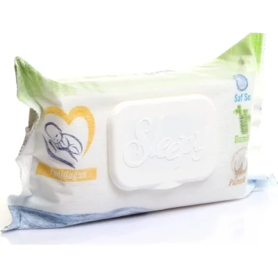 Sleepy Natural Yenidoğan Islak Havlu Mendil, 40 Yaprak, 12'li