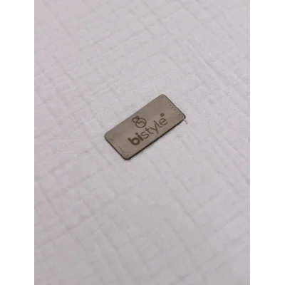 Bistyle Organik Müslin, 80x90, Fistolu Battaniye, Taş