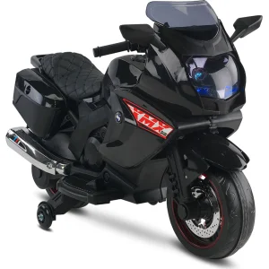 Babyhope 438A XMX-316 Ledli Akülü Motor, 12 Volt, Siyah