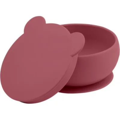 OiOi Silikon Kapaklı Kase Velvet Rose