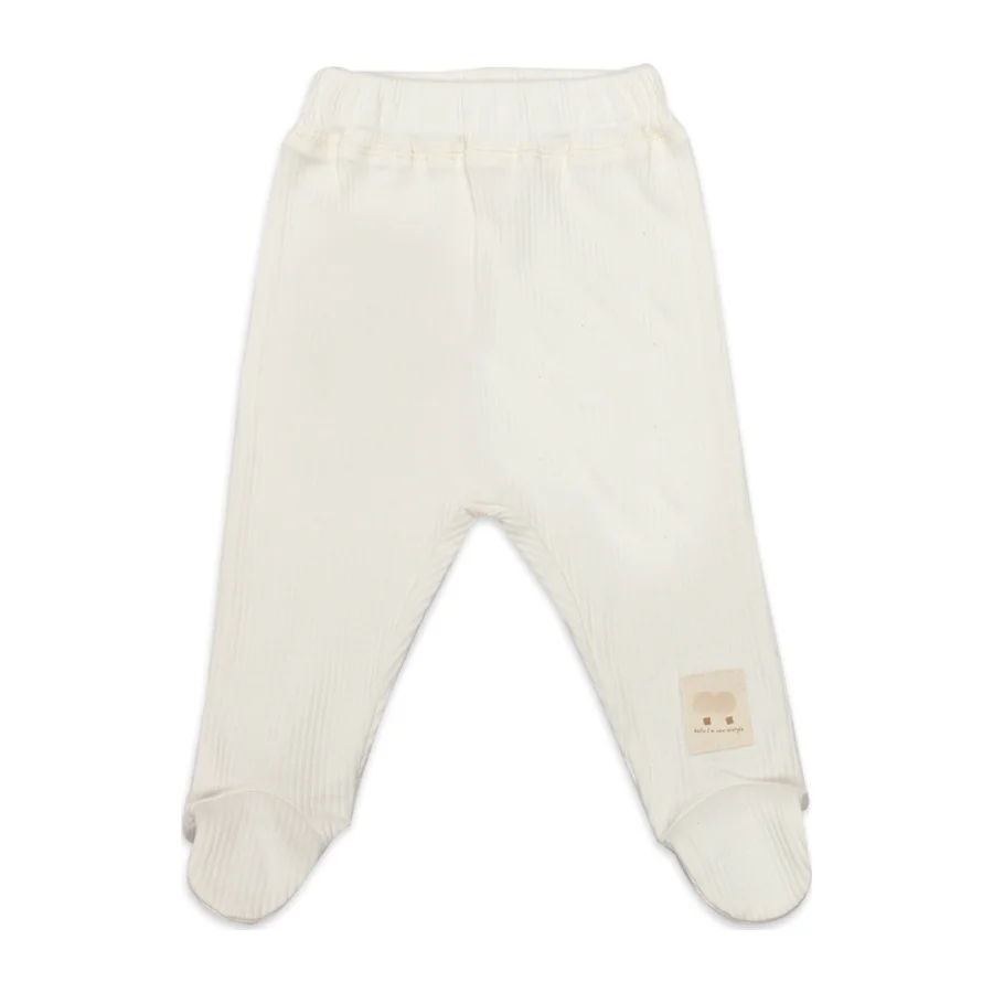 Bistyle Modal Flying Balloons Patikli Pantolon, Ekru