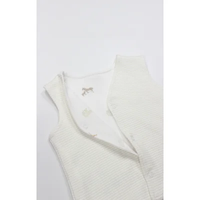 Bistyle Yelek Çift Taraflı Safari Forewer Yeşil