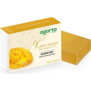 Agarta El Yapımı Güzellik Sabunu, 150 g, Kükürt