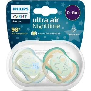Philips Avent Ultra Air Gece Emzik 0-6 Ay, Erkek