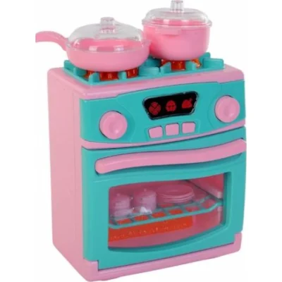 Oydaş Sesli ve Işıklı Pilli Ocak Ve Fırın Seti 2609