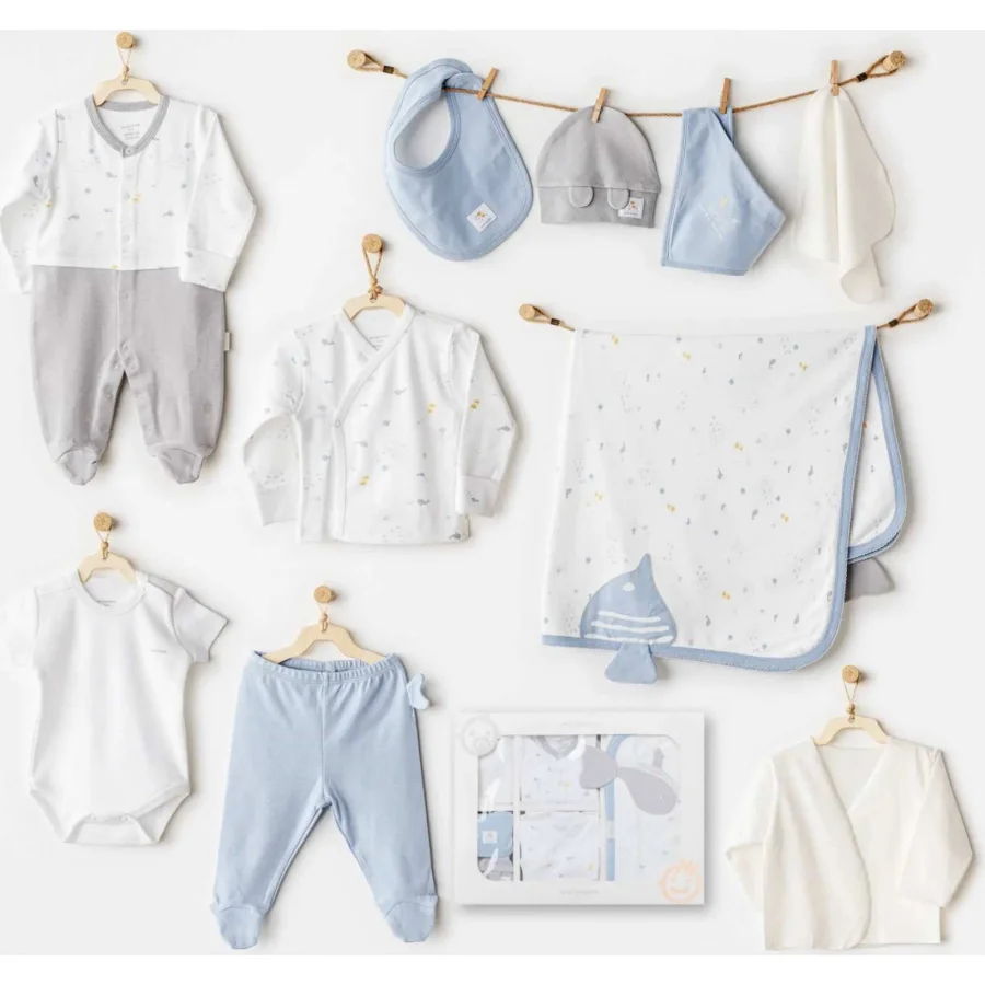 Andywawa Ocean Is My Happy Place Hastane Çıkışı, 10 Parça, Beyaz