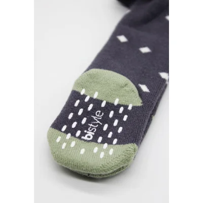 Bistyle Puan Kaymaz Havlu Külotlu Çorap, Antrasit