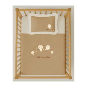 Bistyle Hello Style Baloons Pike Takımı, 100x150 cm, Bej