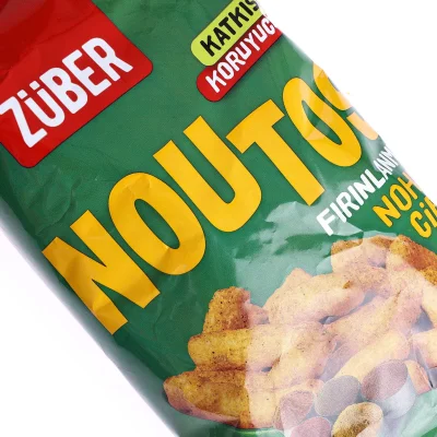 Züber Noutos Fırın Nohut Cipsi, 55 g, Kajun Baharatlı