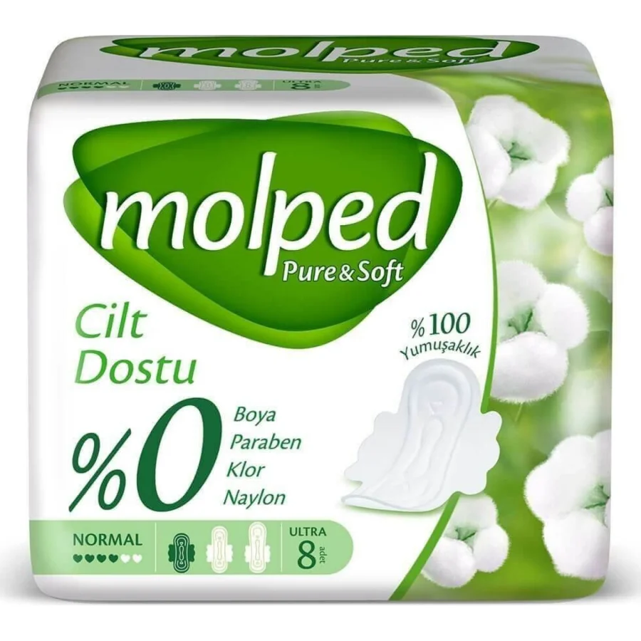 Molped Pure&Soft Normal Ped, 8 Adet