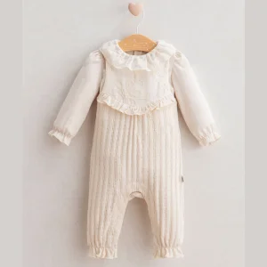 Tongs Baby Soft Flower Salopet 5306 Ekru