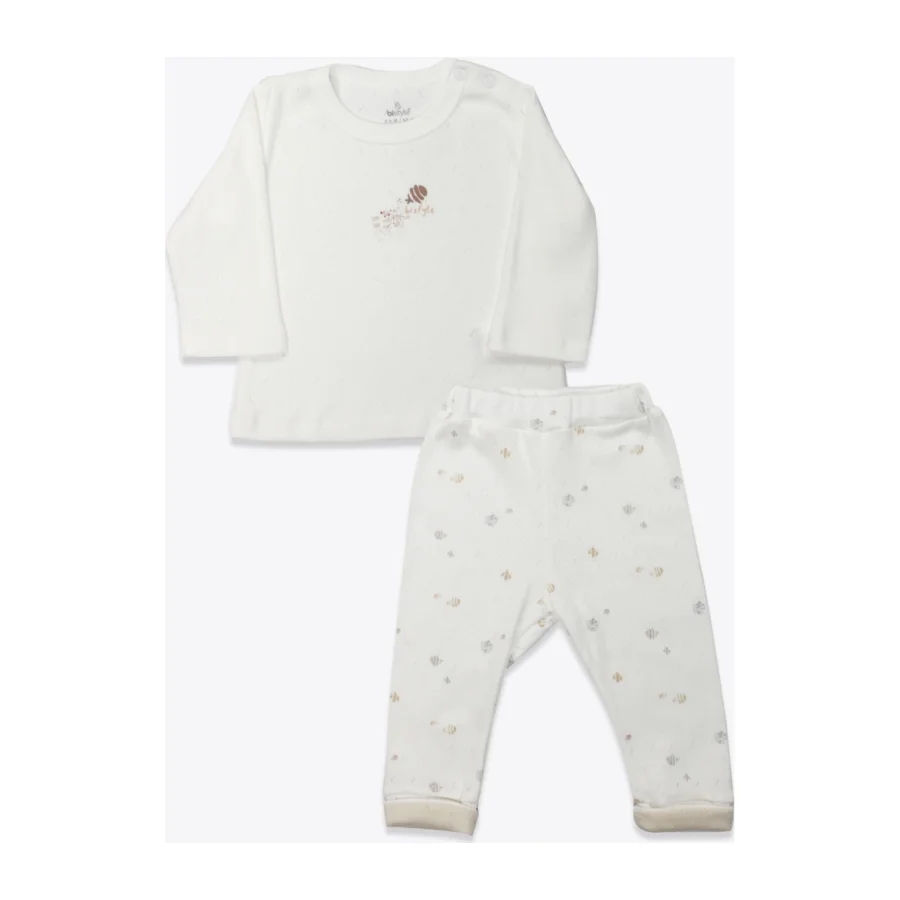 Bistyle Ocean And Starfish Takım, 2'li, Ekru