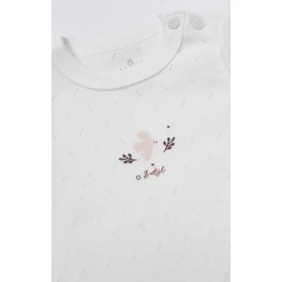 Bistyle Body Yarım Kol Morning Sun Ekru