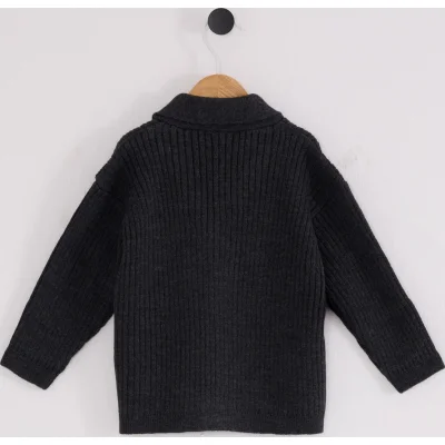 U.S. Polo Assn Bebek Hırka, Antrasit, Melanj