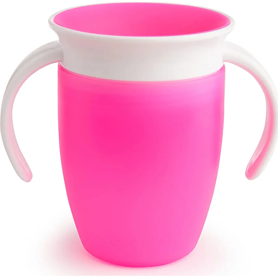 Munchkin Mucize 360° Alıştırma Bardağı 6 Ay+ 207 ml Pembe