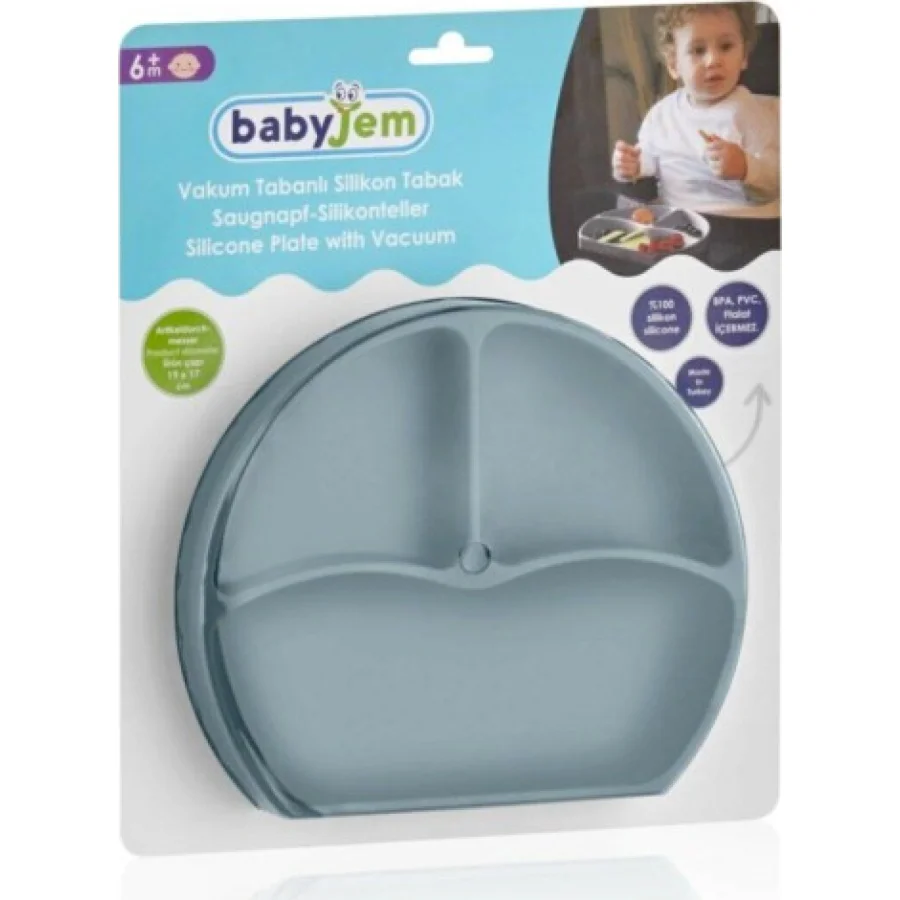 BabyJem Silikon Tabak, Mint