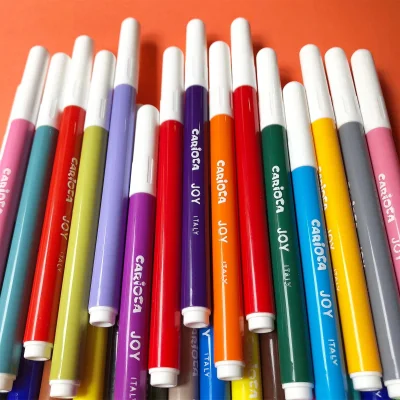 Carioca Joy Süper Yıkanabilir Keçeli Boya Kalemi, 6'lı