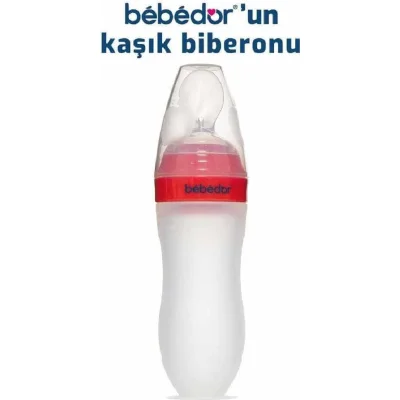 Bebedor Silikon Kaşıklı Biberon, 120 ml