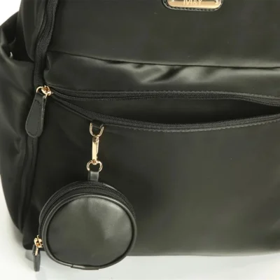 M&Y Diamond Anne Bebek Bakım Sırt Çantası 7345 Siyah