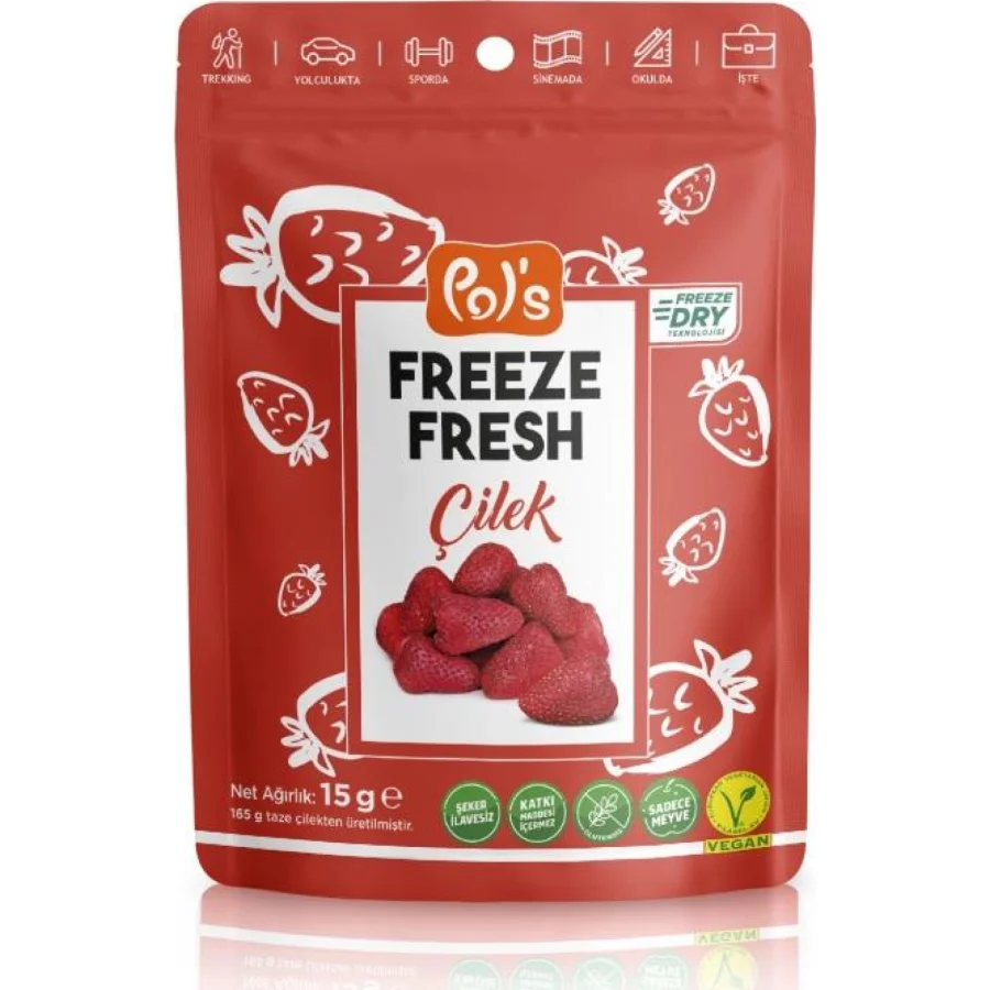 Pol’s Freeze Fresh Çilek 15 Gr