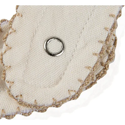 BabyJem Bürümcük Müslin Önlük, Ekru