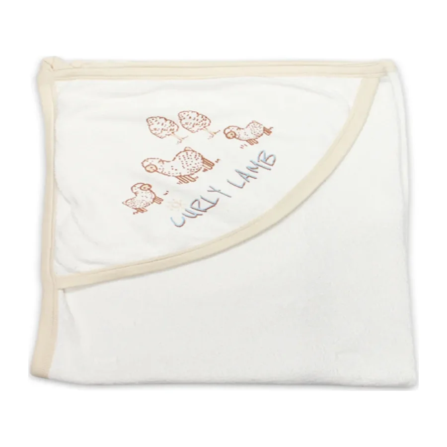 Bistyle Curly Lamb Tulum, Bej, Mavi, Ekru