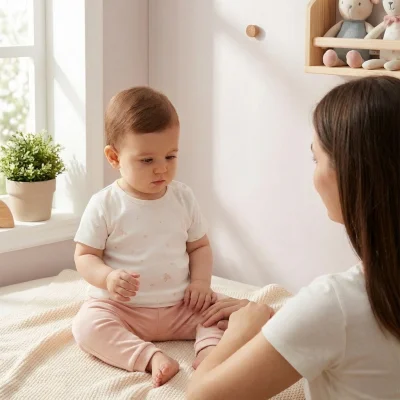 Andywawa Little Swan Love Takım, 2’li, Somon