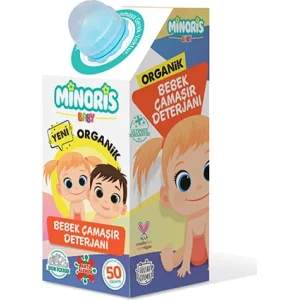 Minoris Baby Organik Antialerjik Bebek Çamaşır Deterjanı, 1000 ml