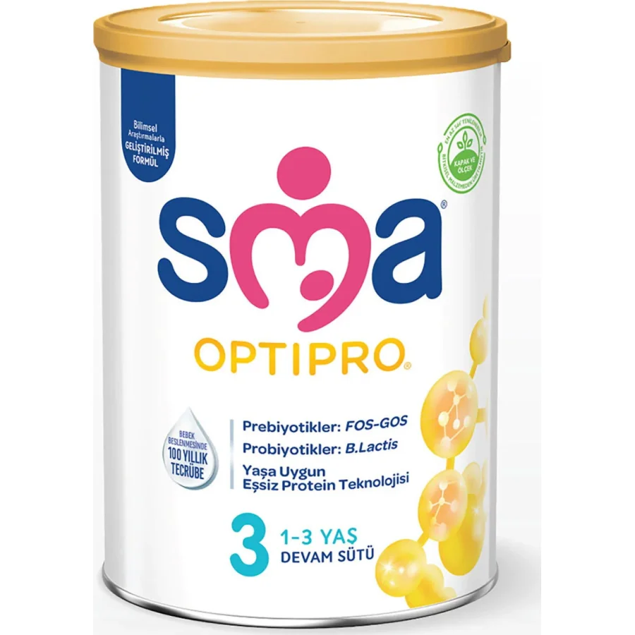 SMA Optipro 3 Probiyotik Devam Sütü, 400 g