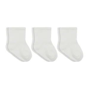 Bistyle Penye Soket Çorap, 3'lü, Ekru