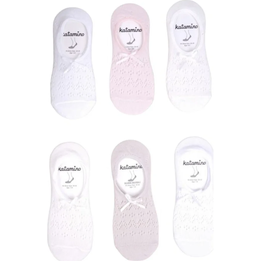 Katamino Viyera Aks. Kız File Babet Çorap, Asorti