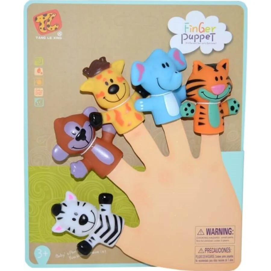 Finger Puppet Hayvan Figürlü Parmak Kuklası