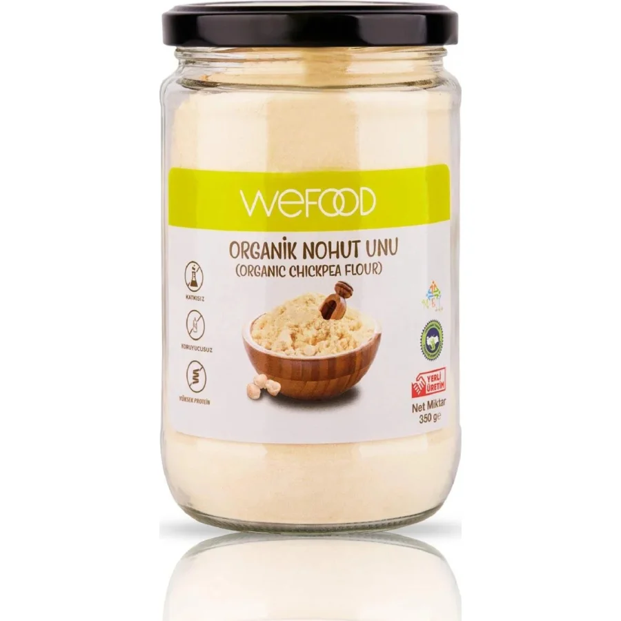Wefood Glutensiz Organik Nohut Unu, 350 g