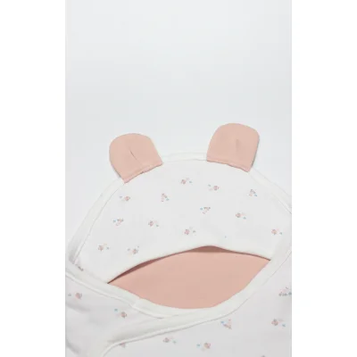 Bistyle Grow in Love Bel Destekli Kundak, Pembe, Ekru