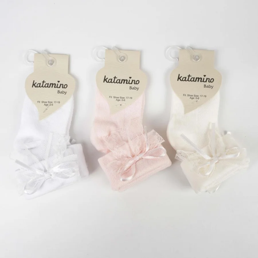 Katamino Anahid Aks Kız Bebek Soket Çorap, Asorti