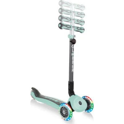 Globber Go Up Deluxe Scooter (Işıklı) Mint Yeşili